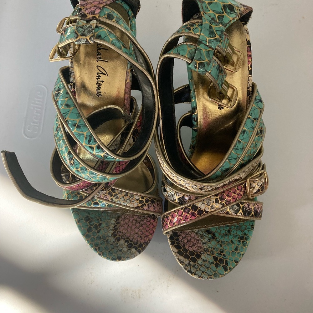 Colorful Strappy Sandals